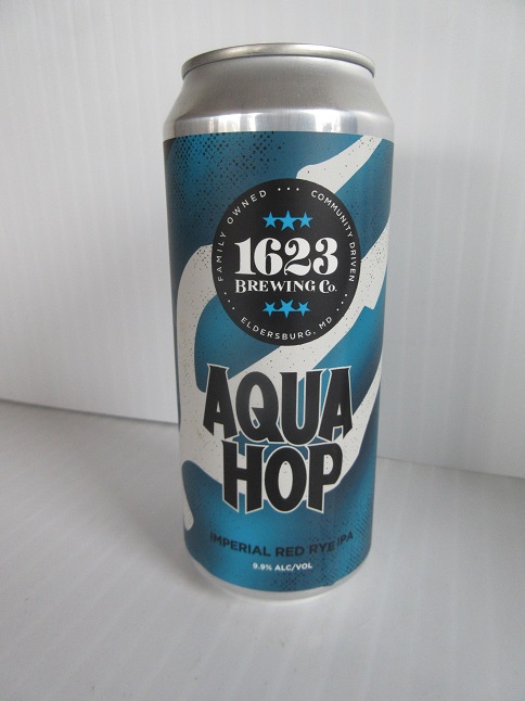 1623 - Aqua Hop - Imperial Red Rye IPA - 16oz